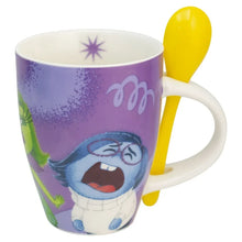 Cargar imagen en el visor de la galería, Intensamente 2 Set de 2 Tazas Porcelana con Cuchara, Capacidad 310 ML con Caja de Regalo