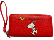 Cargar imagen en el visor de la galería, Cartera Snoopy Muñequera Grande Tarjetero y Monedero
