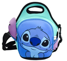 Cargar imagen en el visor de la galería, Stitch Lonchera Neopreno Suave Bolsa Con correa
