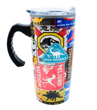 Cargar imagen en el visor de la galería, Termo con Asa Jurassic Dominion Doble pared Metalico 450 ml