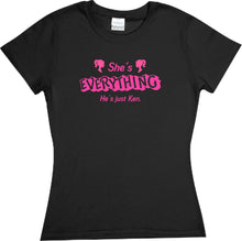 Cargar imagen en el visor de la galería, Playera Barbie She´s Everything he´s just Ken Dama/ Caballero/ Infantil/ Bebe
