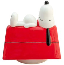 Cargar imagen en el visor de la galería, Galletero Snoopy en Porcelana 2 piezas