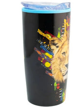 Cargar imagen en el visor de la galería, Mufasa Termo El Rey Leon doble pared con Tapa capacidad 500 ml The Lion King