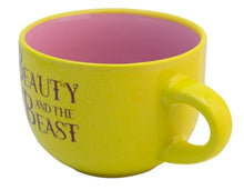 Cargar imagen en el visor de la galería, Tazon Bella y Bestia Taza Jummbo 820 ml Ceramica Princesas Disney Princess