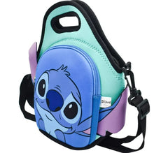 Cargar imagen en el visor de la galería, Stitch Lonchera Neopreno Suave Bolsa Con correa