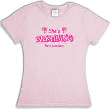 Cargar imagen en el visor de la galería, Playera Barbie She´s Everything he´s just Ken Dama/ Caballero/ Infantil/ Bebe