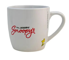 Cargar imagen en el visor de la galería, Snoopy Set Desayuno Taza & Tazon Individual, Vajilla Porcelana 2 Piezas, Peanuts con Caja de Regalo