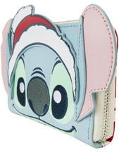 Cargar imagen en el visor de la galería, Loungefly Stitch cartera Santa claus navideña tarjetero Deluxe