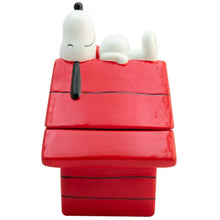 Cargar imagen en el visor de la galería, Galletero Snoopy en Porcelana 2 piezas