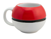 Cargar imagen en el visor de la galería, Pokemon Taza PokeBall en 3D, Colección Pokemón, Capacidad 591 mililitros Tarro