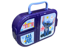 Cargar imagen en el visor de la galería, Stitch Contenedor con divisiones escolar para niños de Lilo y Stitch la pelicula Lonchera lunch box escolar