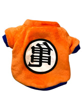 Cargar imagen en el visor de la galería, Goku Disfraz Dragon Ball Sudadera para Perro con forro de polar Halloween