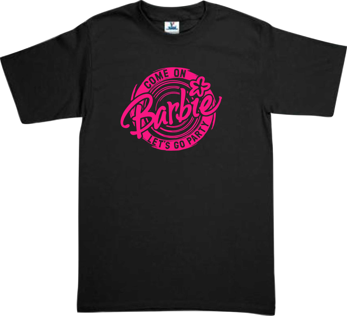 Playera Barbie Come on Barbie Let´s Go Party Md2 Dama / Caballero / Infantil