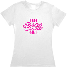 Cargar imagen en el visor de la galería, Playera I´m a Barbie Girl Dama / Caballero / Infantil Evento Fiesta