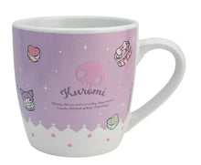 Cargar imagen en el visor de la galería, Kuromi Set Desayuno Individual, Taza & Tazon Vajilla Porcelana 2 Piezas, Sanrio con Caja de Regalo