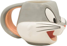 Cargar imagen en el visor de la galería, Bugs Bunny Taza 3D con Asa en Forma de Orejas de Ceramica Capacidad 650ml Warner Bros Looney Tunes
