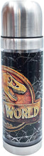 Cargar imagen en el visor de la galería, Jurassic Park Termo Doble Pared Acero Inoxidable con Botón de Seguridad 500ml