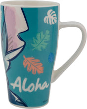 Cargar imagen en el visor de la galería, Stitch Taza Grande Porcelana Disney Tarro Largo, Bebidas Calientes Capacidad 600 ml