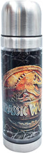 Cargar imagen en el visor de la galería, Jurassic Park Termo Doble Pared Acero Inoxidable con Botón de Seguridad 500ml