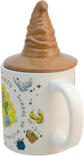 Cargar imagen en el visor de la galería, Harry Potter Tarro Hogwarts Taza Tapa 3D Sombrero seleccionador Ceramica capacidad 532ML