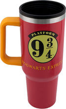 Cargar imagen en el visor de la galería, Harry Potter Termo Alto doble pared con tapa hermetica Hogwarts plataforma 9 3/4 capacidad 1.2L