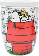 Cargar imagen en el visor de la galería, Snoopy Taza para Café de Porcelana con Tapa Protectora Peanuts Tarro para Bebidas Calientes 354 mililitros con Caja de Regalo