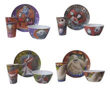 Cargar imagen en el visor de la galería, Jack Vajilla Extraño mundo de Jack 12 piezas para 4 personas Jack skellington