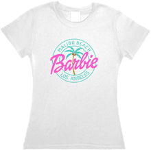 Cargar imagen en el visor de la galería, Playera Barbie Malibu Beach Los Angeles Dama / Caballero / Infantil