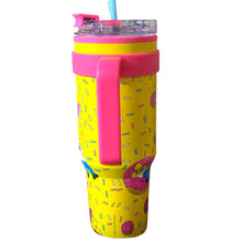 Cargar imagen en el visor de la galería, Los Simpsons Termo Alto doble pared con tapa hermetica Marvel capacidad 1.2L