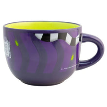 Cargar imagen en el visor de la galería, Beetlejuice Taza Jumbo Bitono, Diseño Sandworm, Beetlejuice la Película, Tarro Multiusos, Capacidad 820 ml, Morado