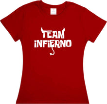 Cargar imagen en el visor de la galería, Playera Team Infierno La Casa de los Famosos MD2 Dama / Cabllero / Infantil