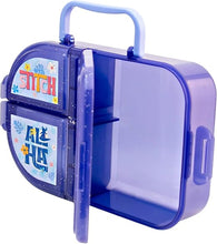 Cargar imagen en el visor de la galería, Stitch Contenedor con divisiones escolar para niños de Lilo y Stitch la pelicula Lonchera lunch box escolar