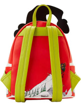 Cargar imagen en el visor de la galería, Loungefly El Grinch corazón Bolso Mini Back Pack Mi i Mochila Bolsa