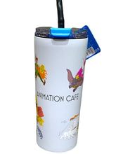 Cargar imagen en el visor de la galería, Personajes DIsney Vaso Termo doble Pared Acero Inoxidable con tapa y Popote Simba Dumbo Peter Pan Balu