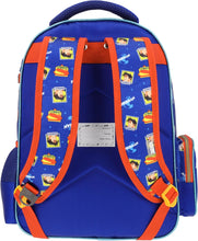 Cargar imagen en el visor de la galería, Mochila Superman Krypto Escolar Primaria Lenticular