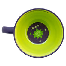 Cargar imagen en el visor de la galería, Beetlejuice Taza Jumbo Bitono, Diseño Sandworm, Beetlejuice la Película, Tarro Multiusos, Capacidad 820 ml, Morado