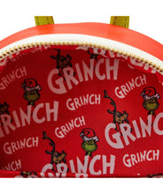 Cargar imagen en el visor de la galería, Loungefly El Grinch corazón Bolso Mini Back Pack Mi i Mochila Bolsa