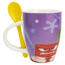 Cargar imagen en el visor de la galería, Intensamente 2 Set de 2 Tazas Porcelana con Cuchara, Capacidad 310 ML con Caja de Regalo