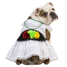 Cargar imagen en el visor de la galería, Disfraz Vestido Jarocha Veracruzana Mexicano Para Mascota Perro Gato Fiestas Patrias