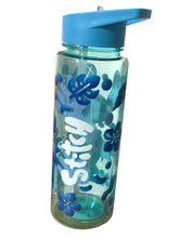 Cargar imagen en el visor de la galería, Stitch Botella Tapa con Asa y Popote Plegable de Plástico, Capacidad 700 ml