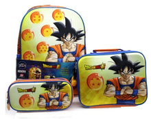 Cargar imagen en el visor de la galería, Dragon Ball Set mochila lonchera y lapicera