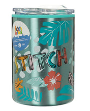 Cargar imagen en el visor de la galería, Stitch Termo Doble Pared Tapa Deslizable Vaso Botella Tarro 350 ml