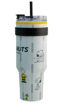 Cargar imagen en el visor de la galería, Snoopy Termo Alto doble pared con tapa hermetica Chrlie Brown Woodstock Peanuts capacidad 1.2L
