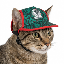 Cargar imagen en el visor de la galería, Gorra Mexico Para Mascota Seleccion Mexicana Mundial 2026 Perro o Gato