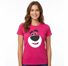 Cargar imagen en el visor de la galería, Playera Lotso Toy Story Corte Dama, Caballero, Infantil o Juvenil