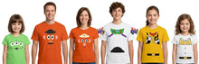 Cargar imagen en el visor de la galería, Set 6 Playeras Toy Story Familia Evento