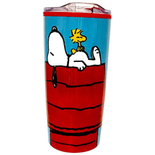 Cargar imagen en el visor de la galería, Snoopy Vaso Termo Doble Capa Acero Inoxidable 450 Mls