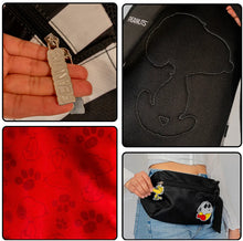 Cargar imagen en el visor de la galería, Snoopy Mochila Grande con cangurera Peanuts