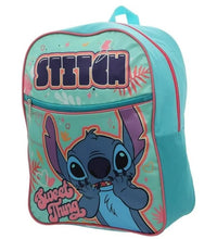 Cargar imagen en el visor de la galería, Stitch Mochila Back Pack Azul y Rosa marca Ruz