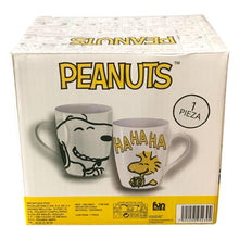 Cargar imagen en el visor de la galería, Taza Snoopy Tarro Belly Ceramica Peanuts Woodstock Caja de Regalo coleccionable de 500ML